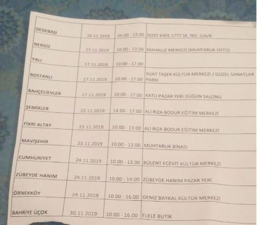 KARŞIYAKA MAHALLE DELEGE SEÇİM TARİHLERİ BELİRLENDİ