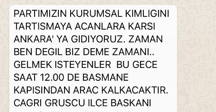 CHP’de iç savaş başladı
