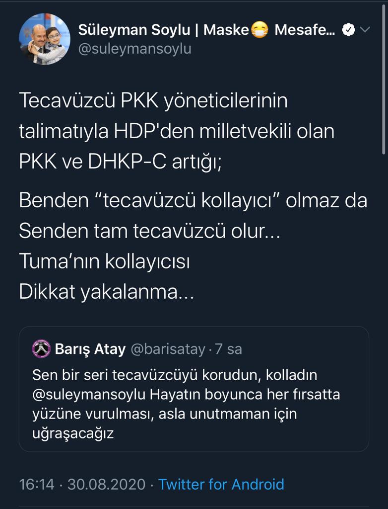 Türkiye İşçi Partisi'nden Soylu'ya yanıt: İstifa etmeyi bile beceremeyen İçişleri Bakanı haddini bilmelidir