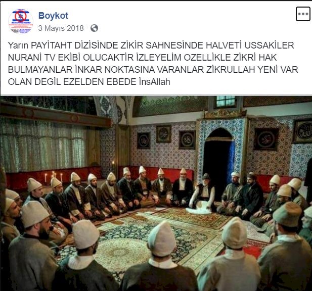 "Uşşaki Tarikatı mensupları TRT’nin belgesel ve dizilerinde defalarca zikir çekti" iddiası