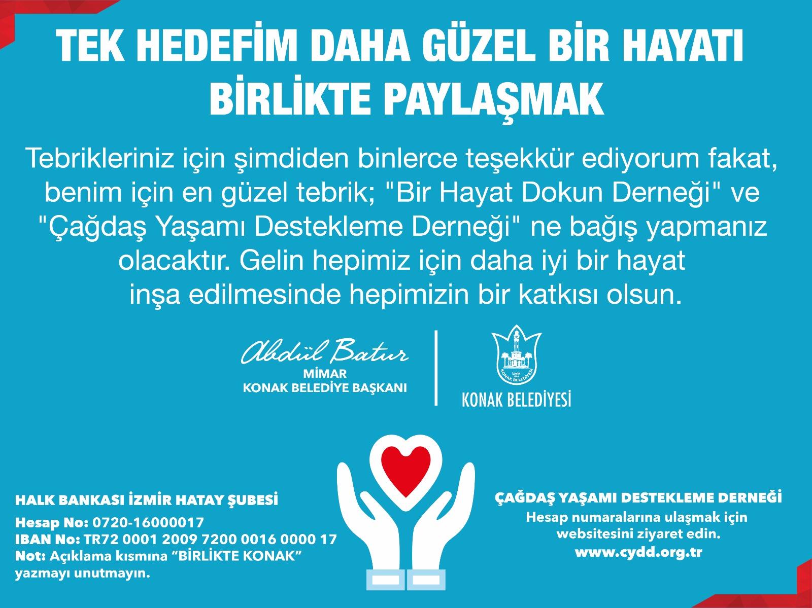 Batur, Çiçek değil bağış