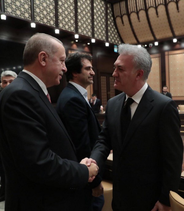 Cumhurbaşkanı Erdoğan, sinema sektörü temsilcilerini kabul etti