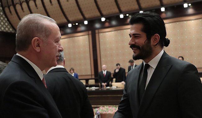 Cumhurbaşkanı Erdoğan, sinema sektörü temsilcilerini kabul etti
