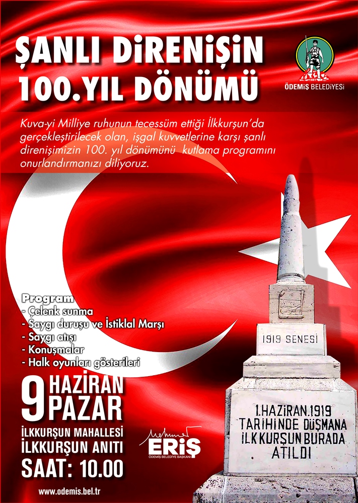 Kiraz Festivali ve İlk kurşun Kutlama Programı Bayram Sonu Yapılacak
