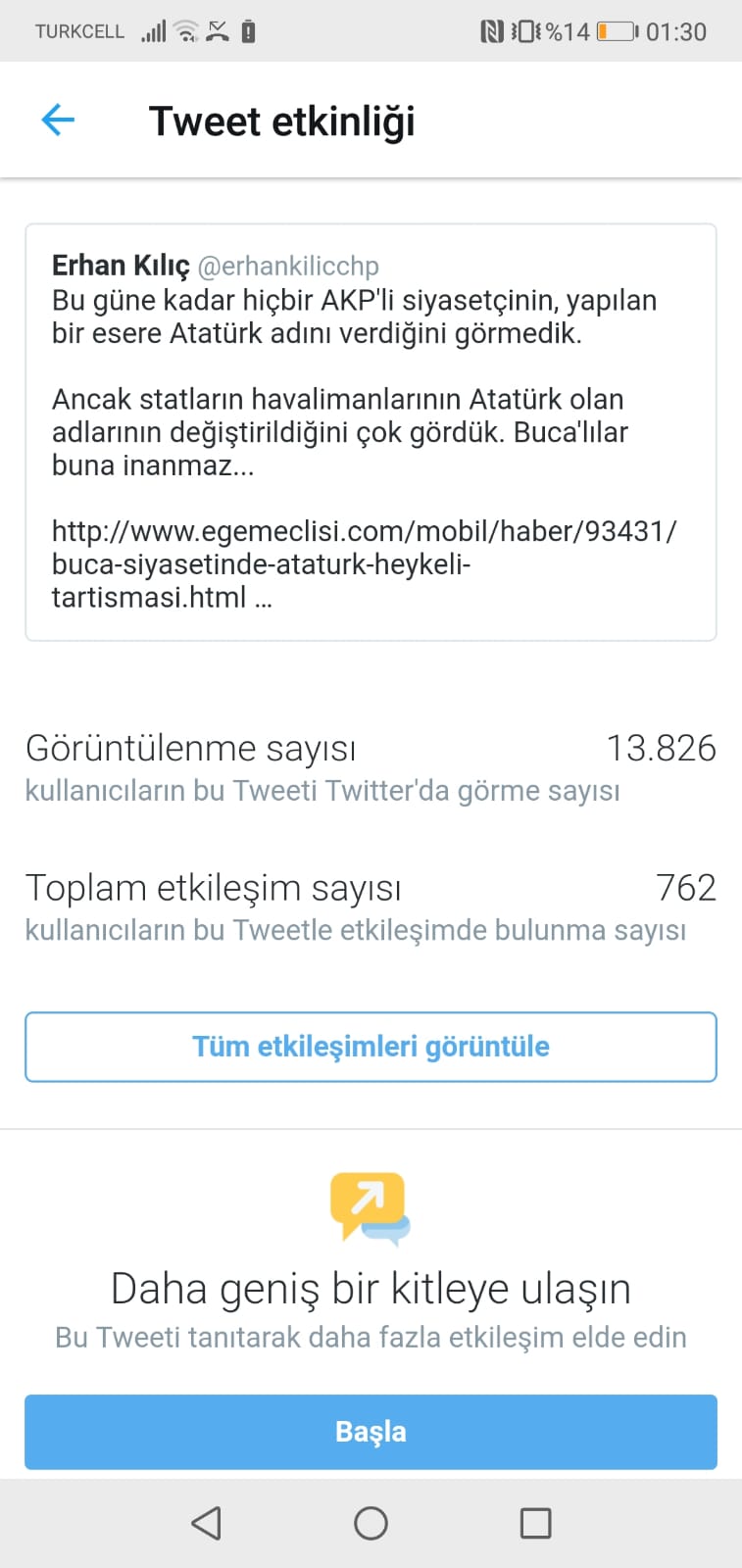 Buca'da gündem Atatürk