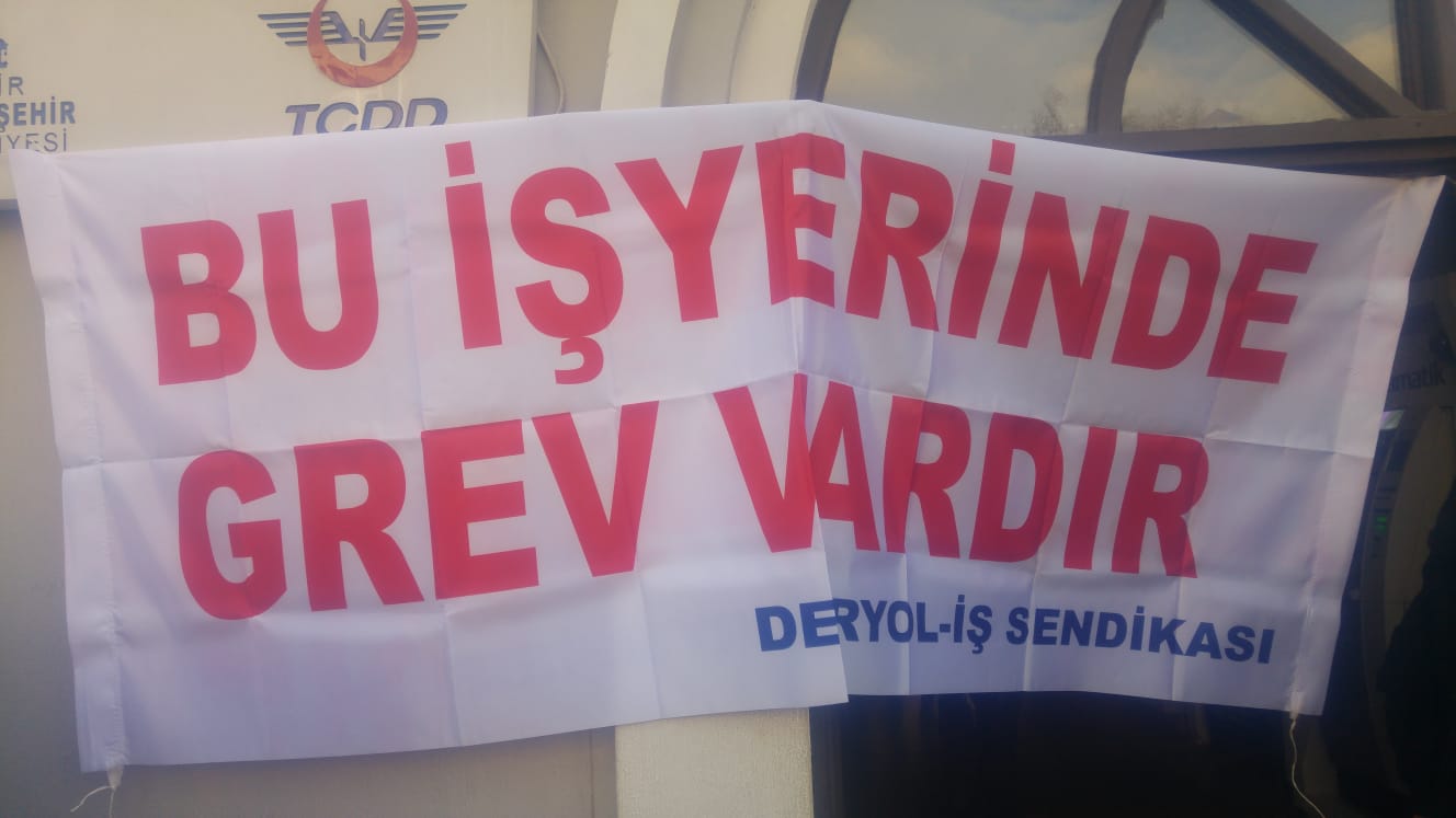 Demiryol-İş Sendikası: “Grev, karnımızı doyuracak ücret almak için”