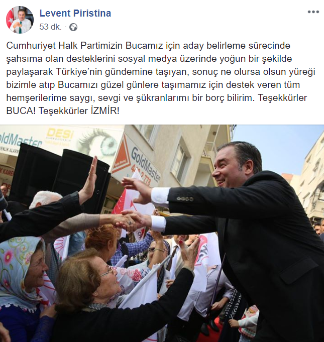 Buca Piriştina diye inledi! Arif Çayan yazdı...