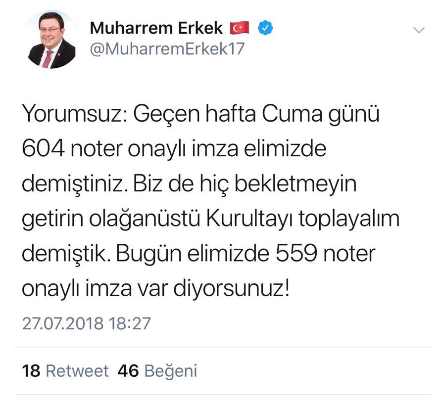 CHP'li Erkek'ten muhaliflere yanıt