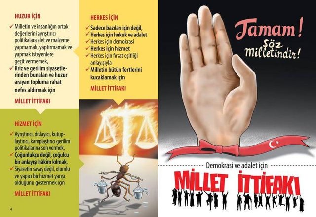 Nur Cemaati 24 Haziran seçimlerinde Millet İttifakı'nı destekleyeceğini açıkladı