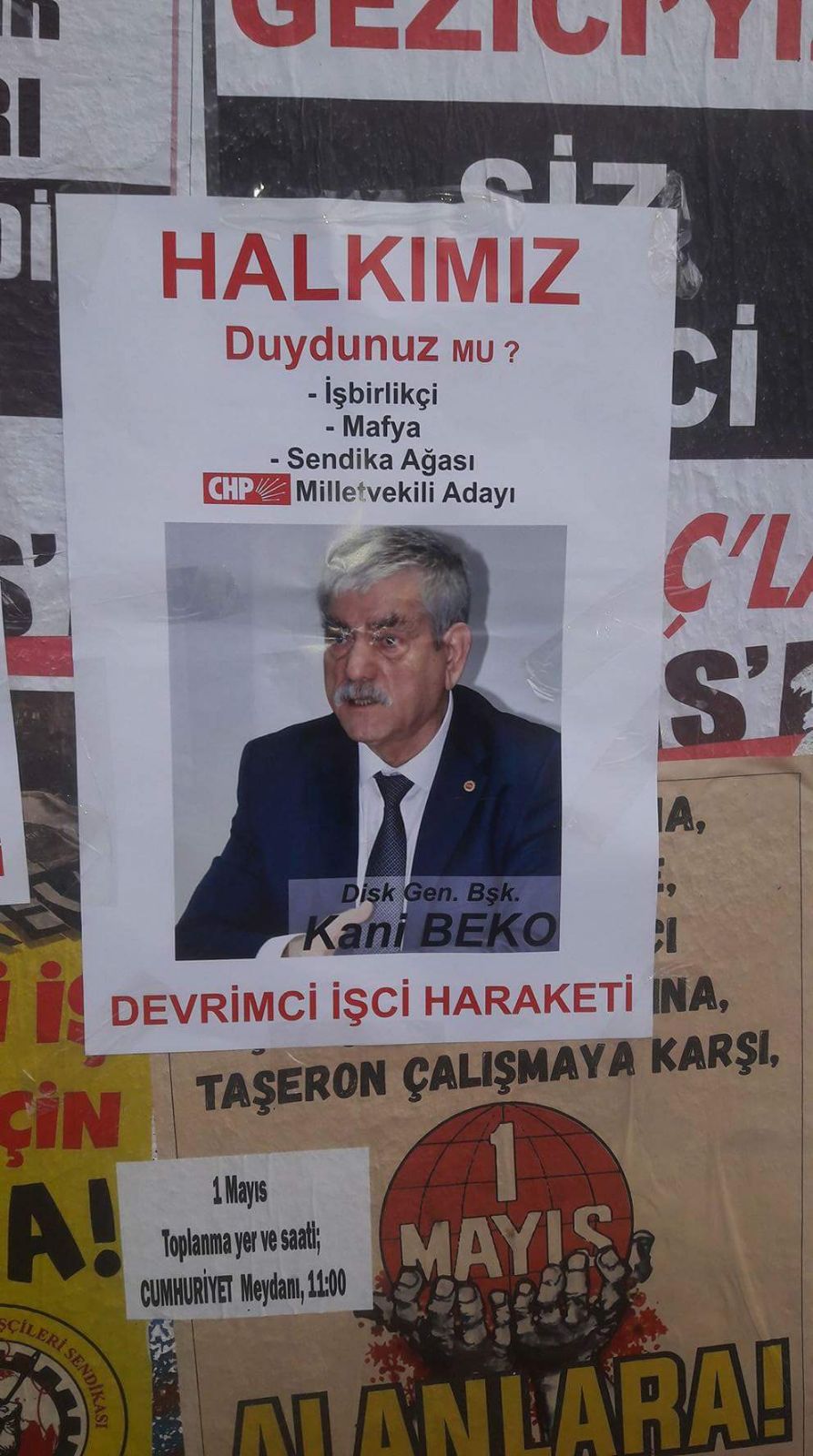 İzmir’in duvarlarında şok afiş !