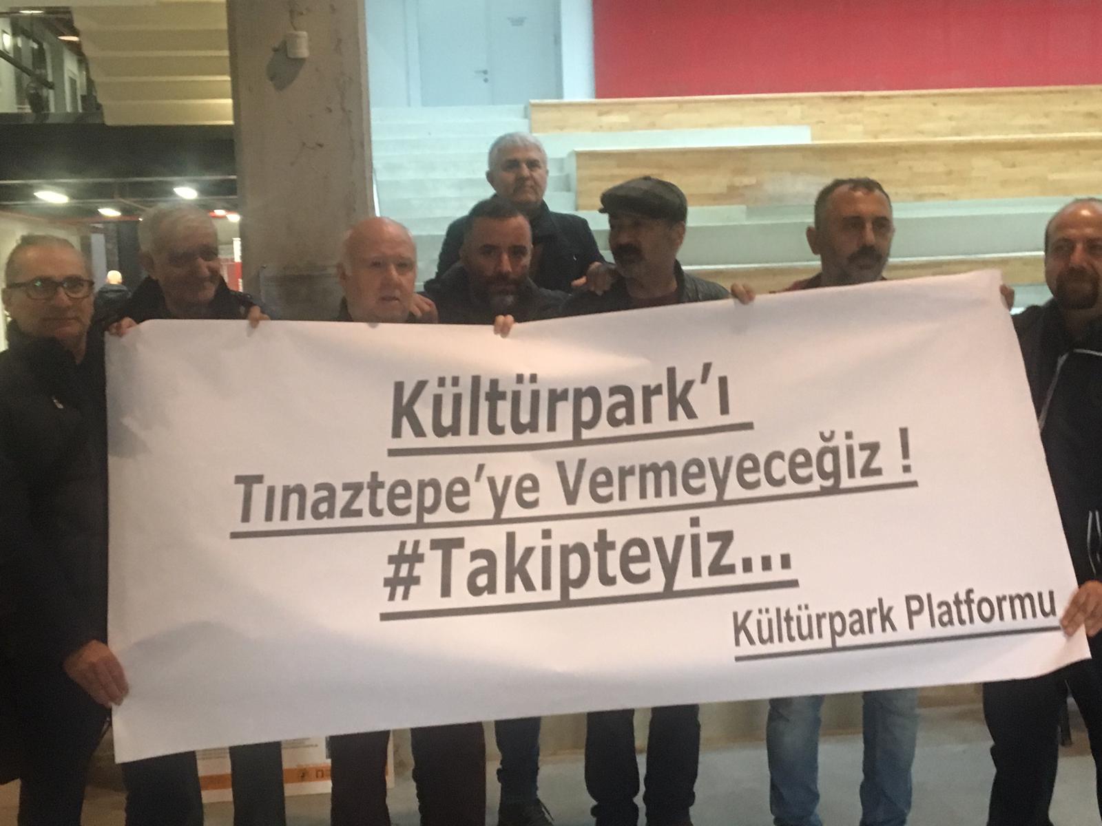 'Kültürparkı Tınaztepe'ye vermeyeceğiz'