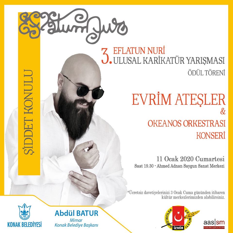 EFLATUN NURİ KARİKATÜR ÖDÜLLERİ SAHİPLERİNİ BULUYOR