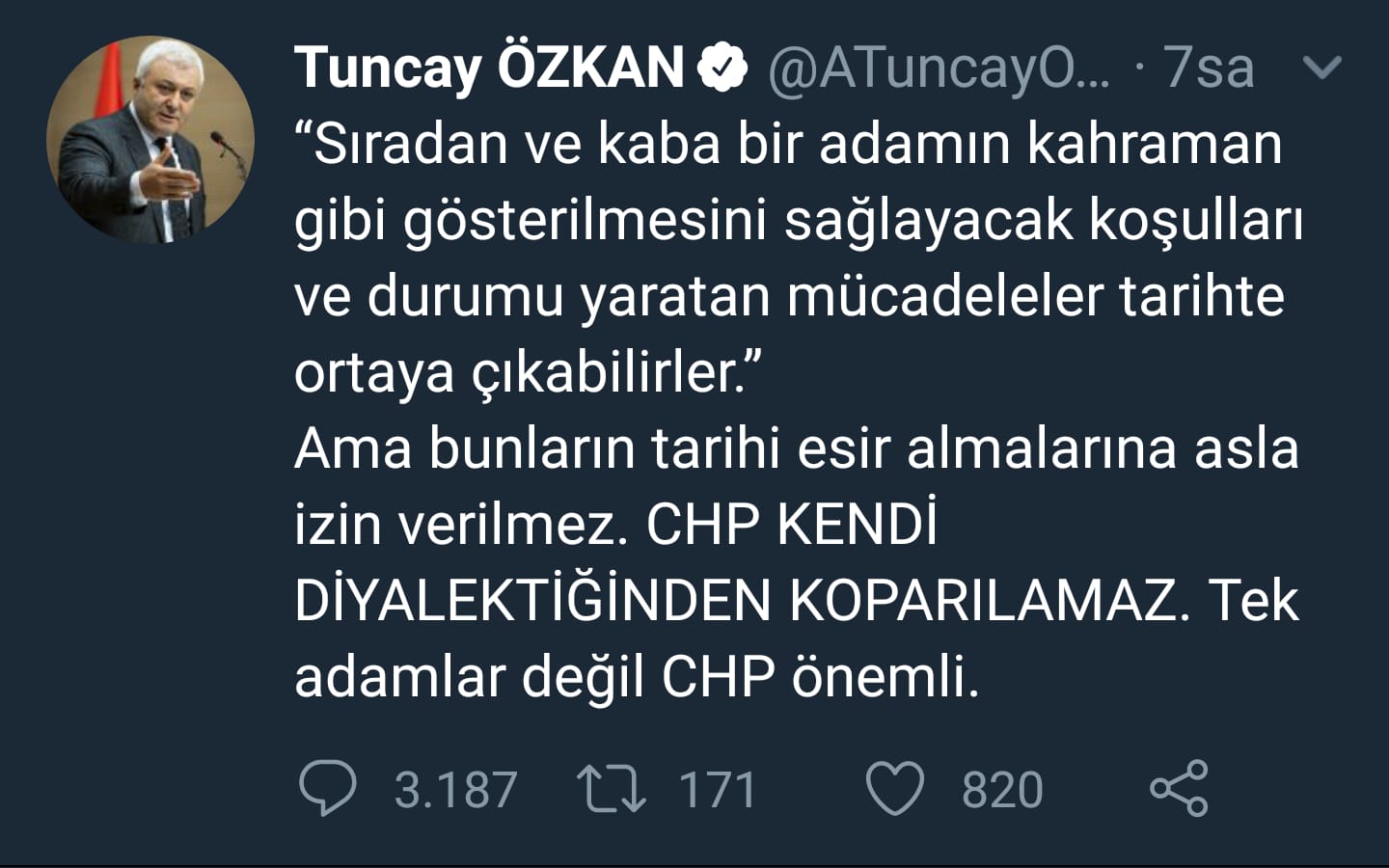 CHP’de twitter savaşları
