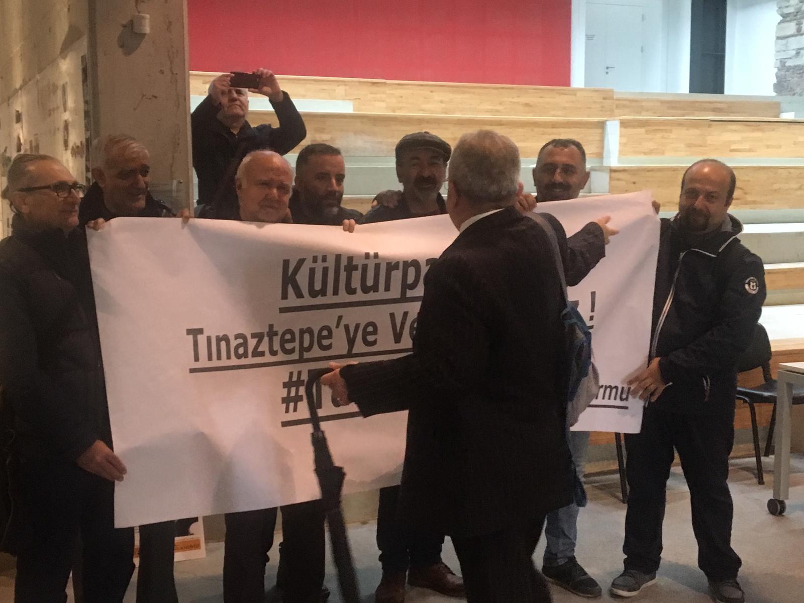 'Kültürparkı Tınaztepe'ye vermeyeceğiz'