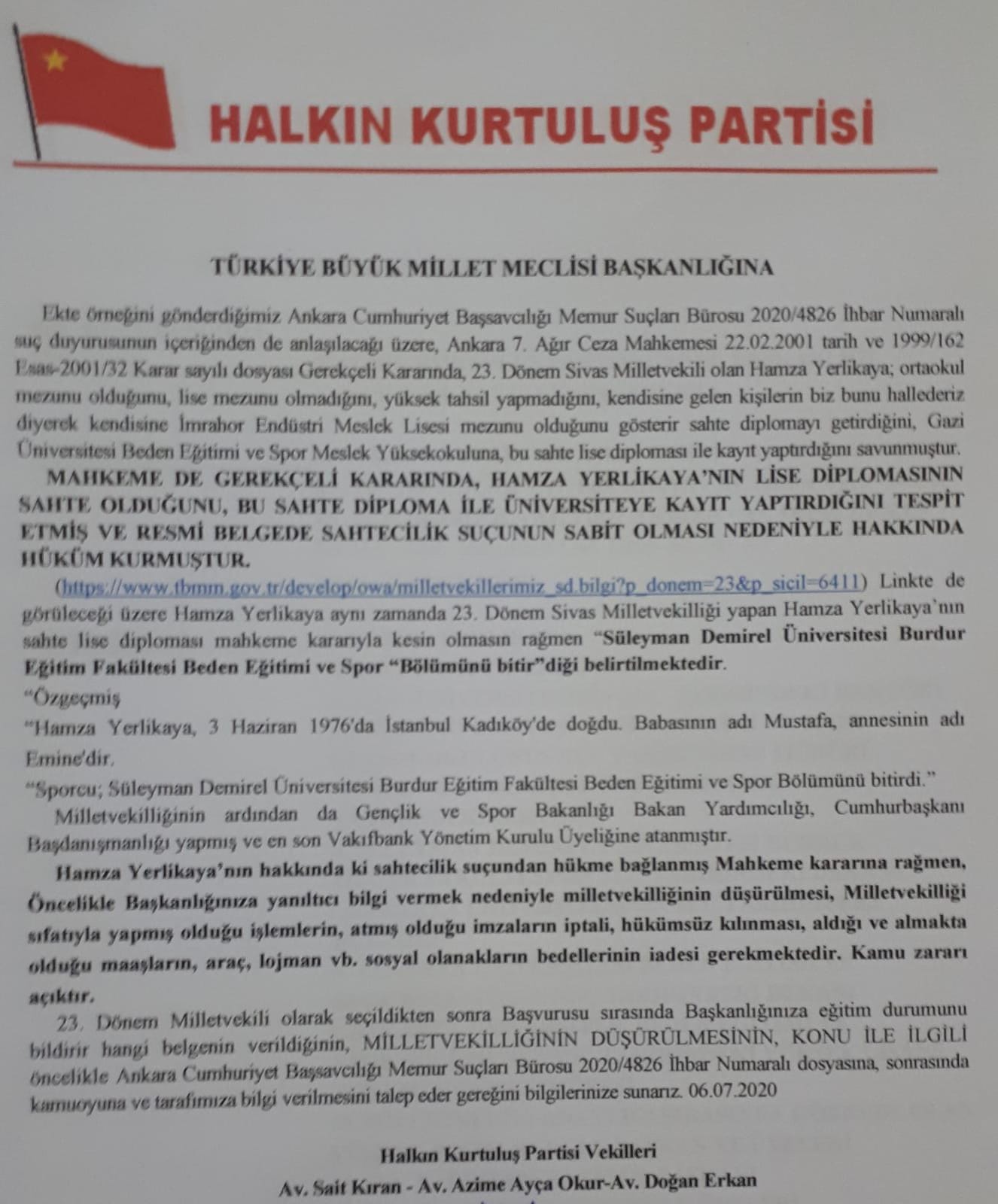 Diploma Krizi Büyüyor…
