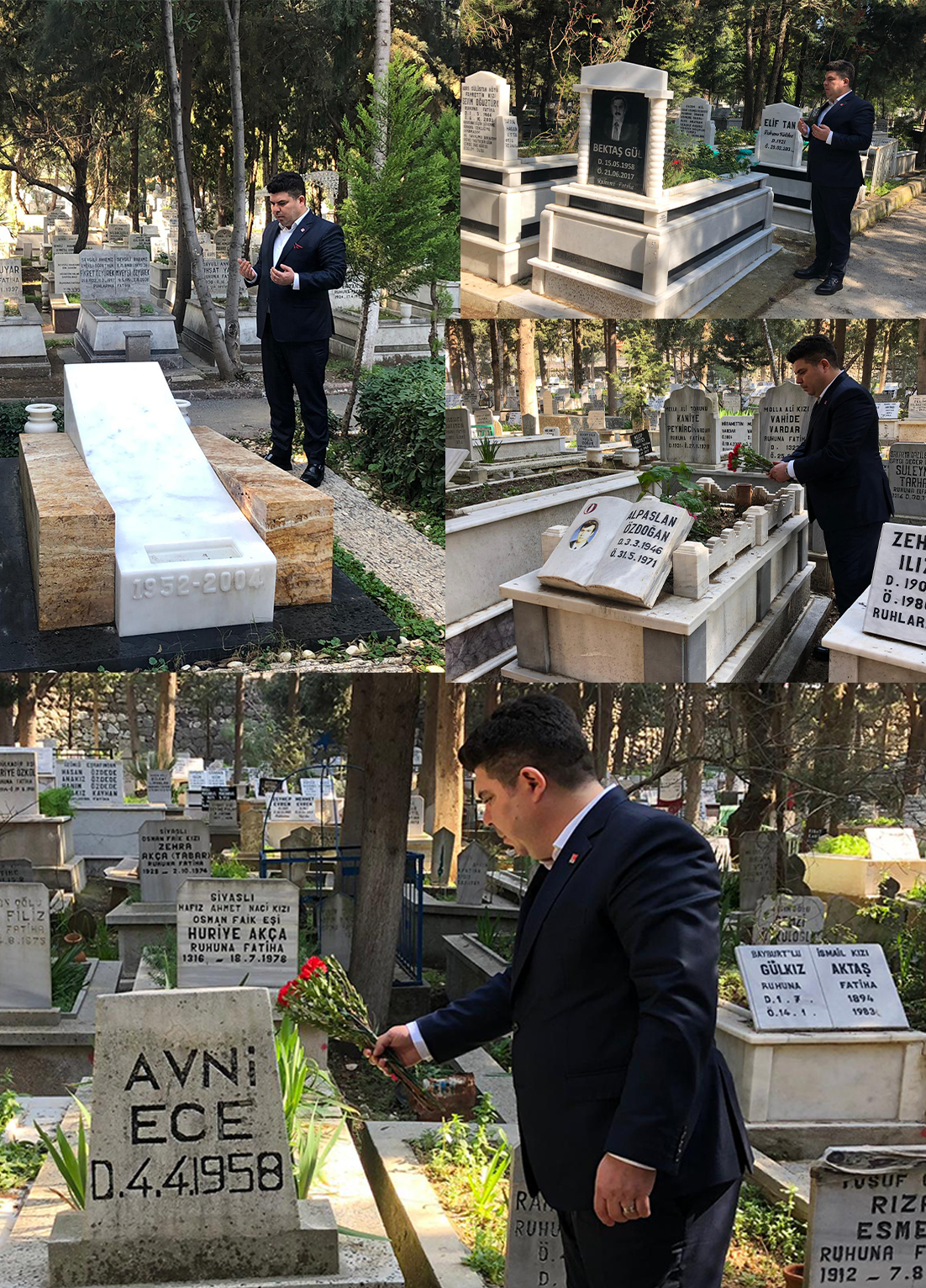 ERHAN KILIÇ'TAN VEFA ZİYARETİ
