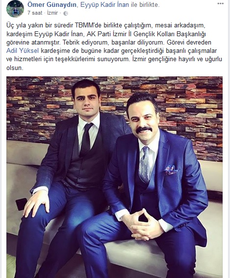 Ak Parti Gençlik Kolları'na Geceyarısı Ataması!
