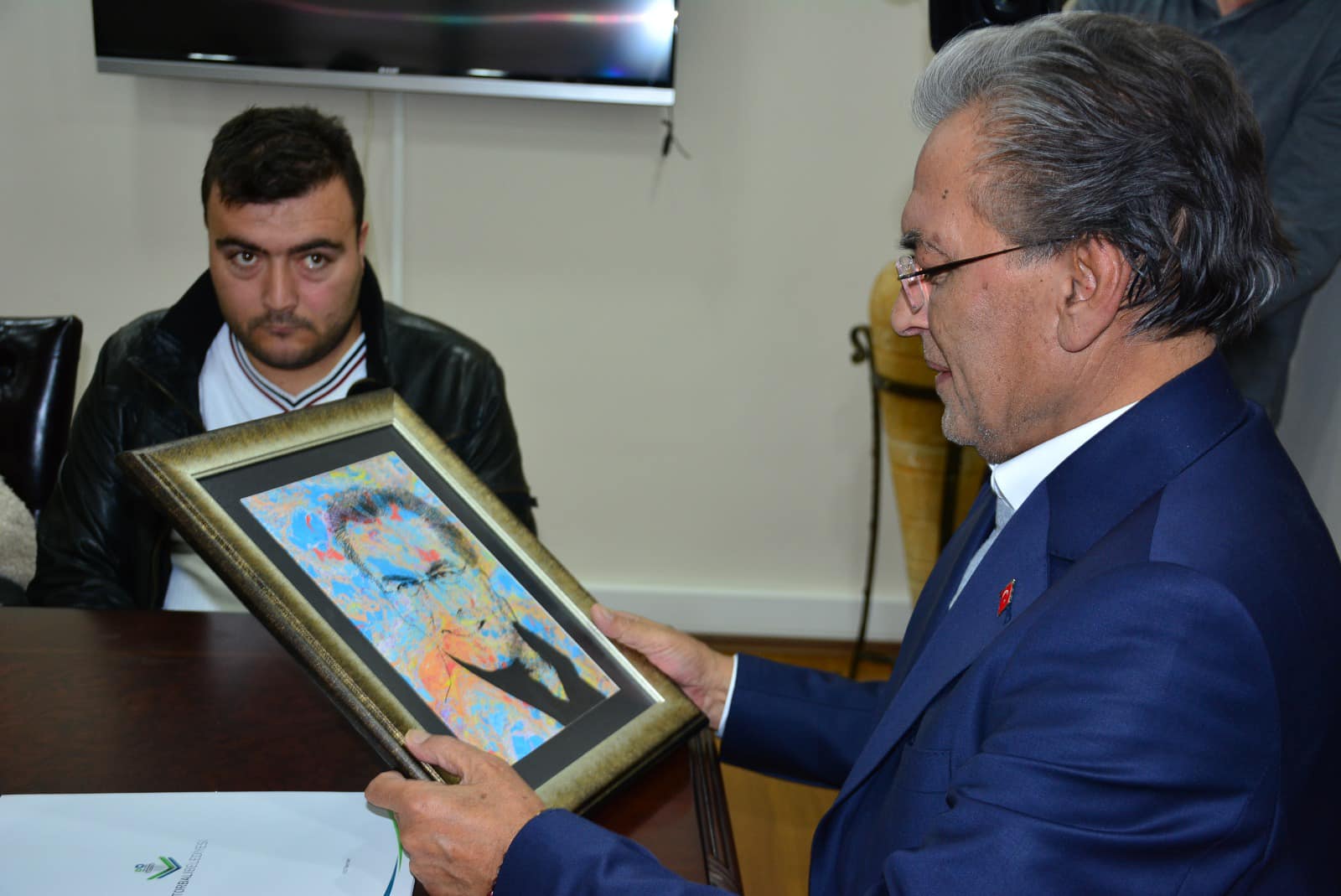 Başkan Uygur’a en özel ziyaret