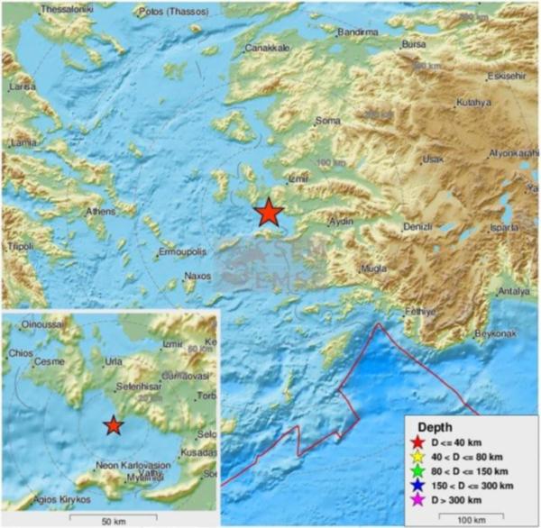 İzmir'de deprem!