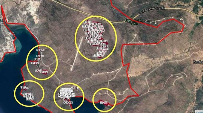 Çeşme ve Urla'da 511 adet parsel için acele kamulaştırmaya dava açılacak