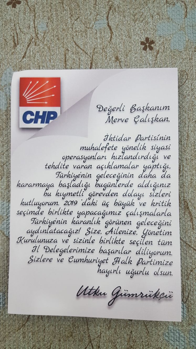 GÜMRÜKÇÜ’DEN İLÇE BAŞKANLARINA ‘BİRLİK’ MESAJI
