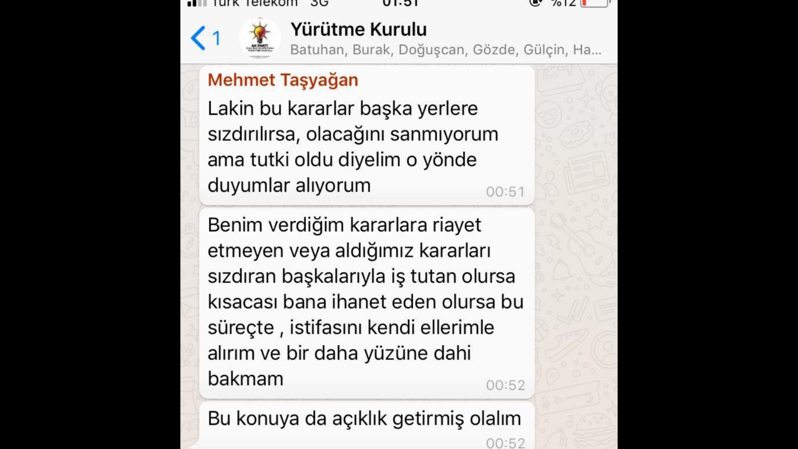 AK Parti Buca’da Gençlik Kolları Başkanından tehdit dolu mesaj