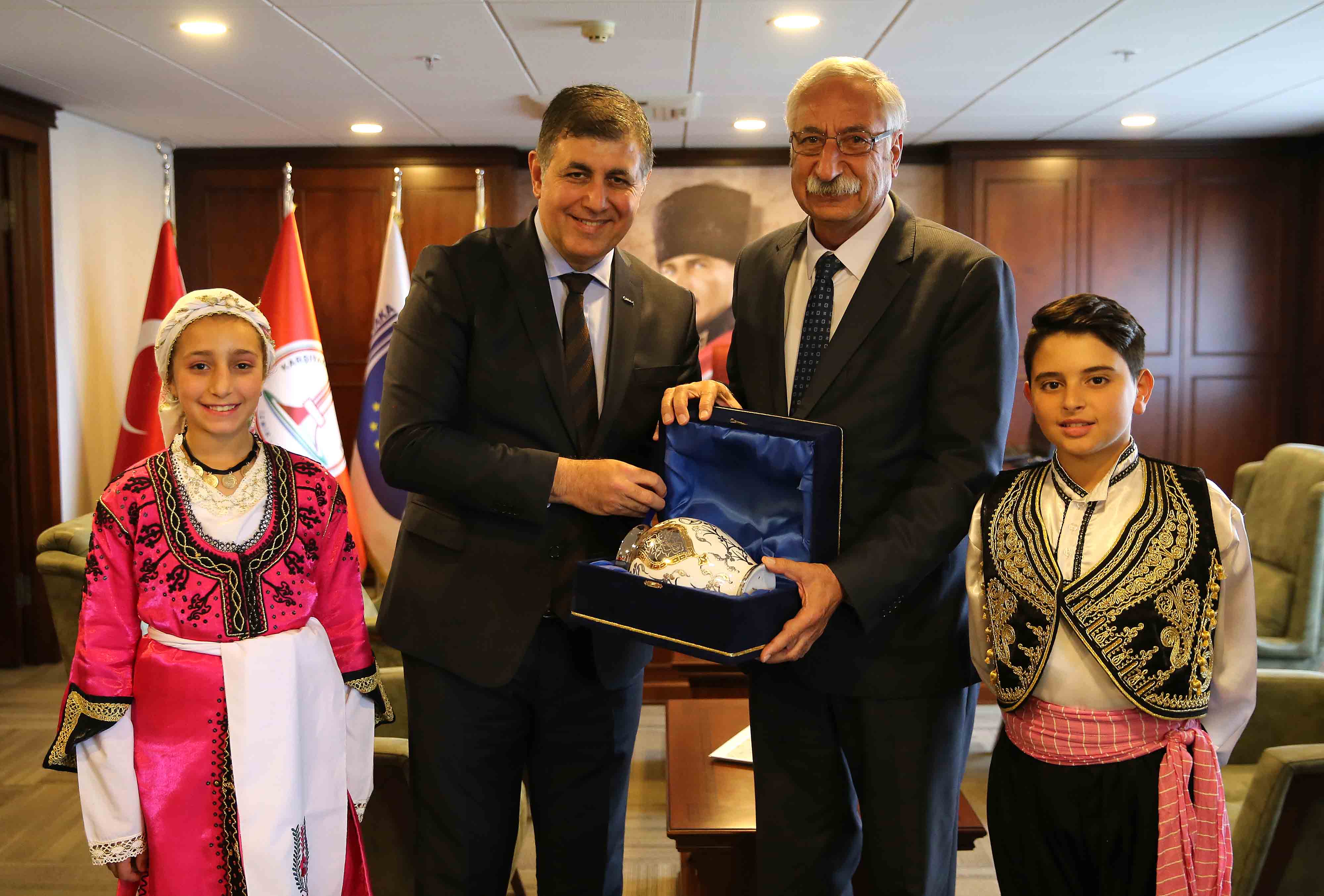 Tugay'a Yavru Vatan'dan anlamlı ziyaret