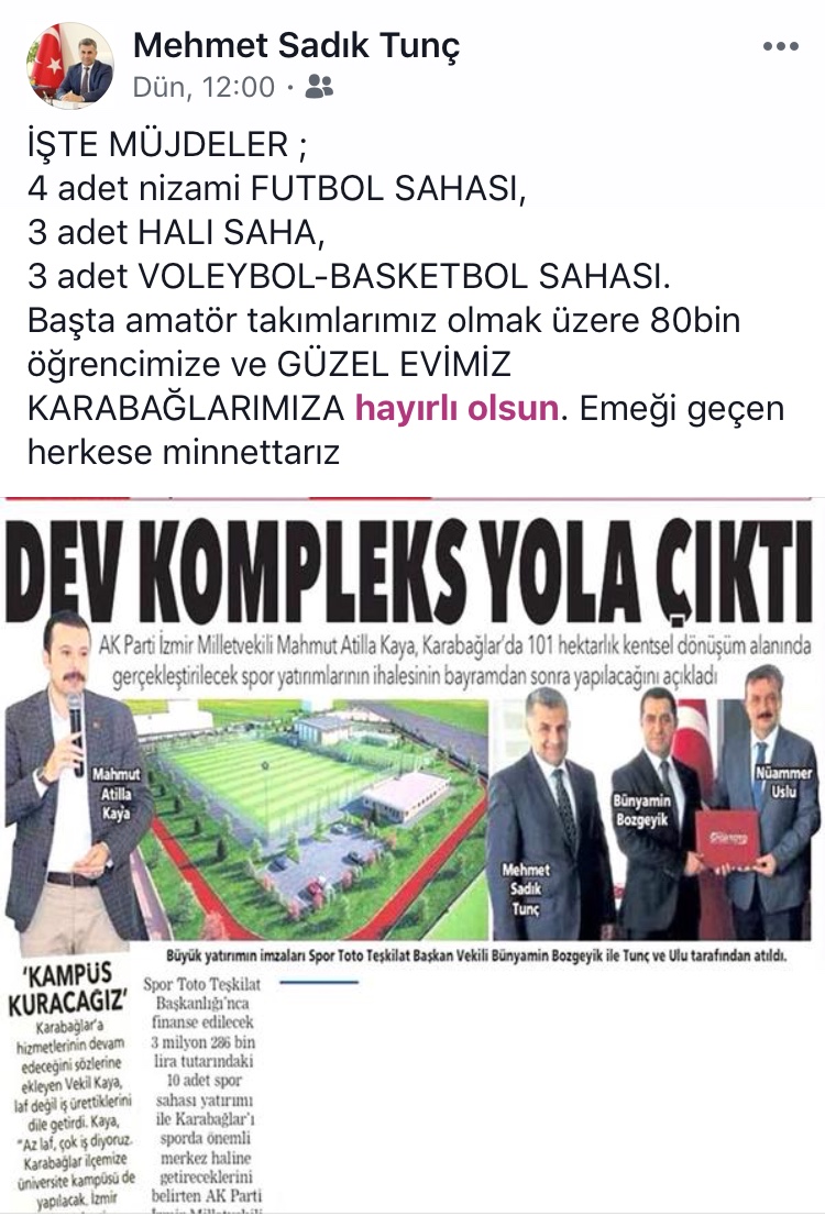 Müjdeden önce işleri bitirin