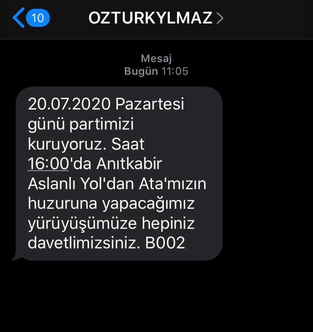 Öztürk'ün ilk hedefi CHP üyeleri oldu
