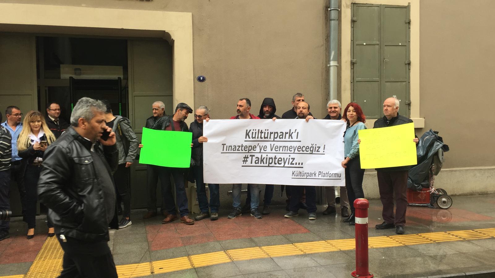 'Kültürparkı Tınaztepe'ye vermeyeceğiz'