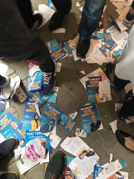 AK Parti'ye yakışmayan görüntüler