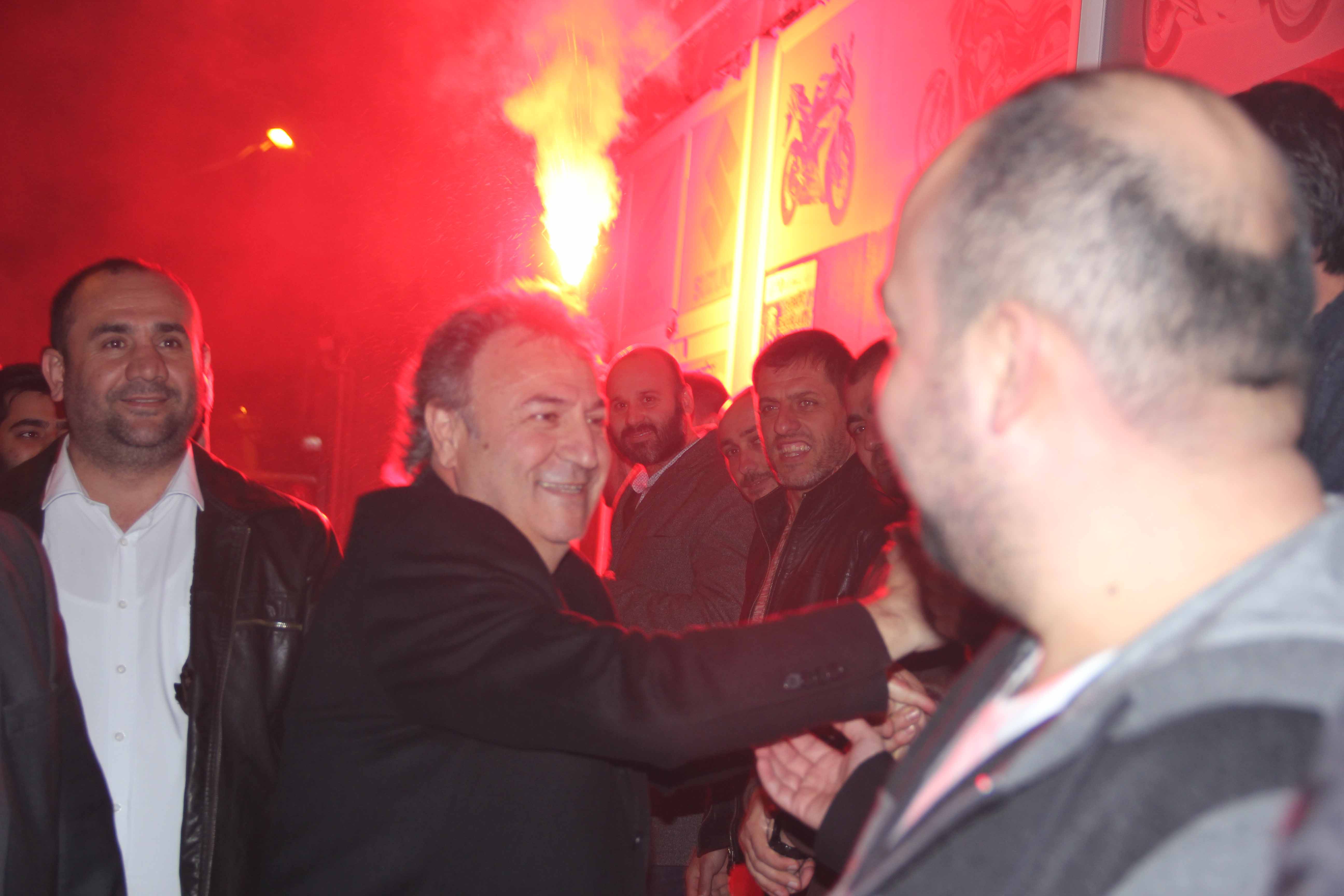Çamdibi'nde festival gibi karşılama!