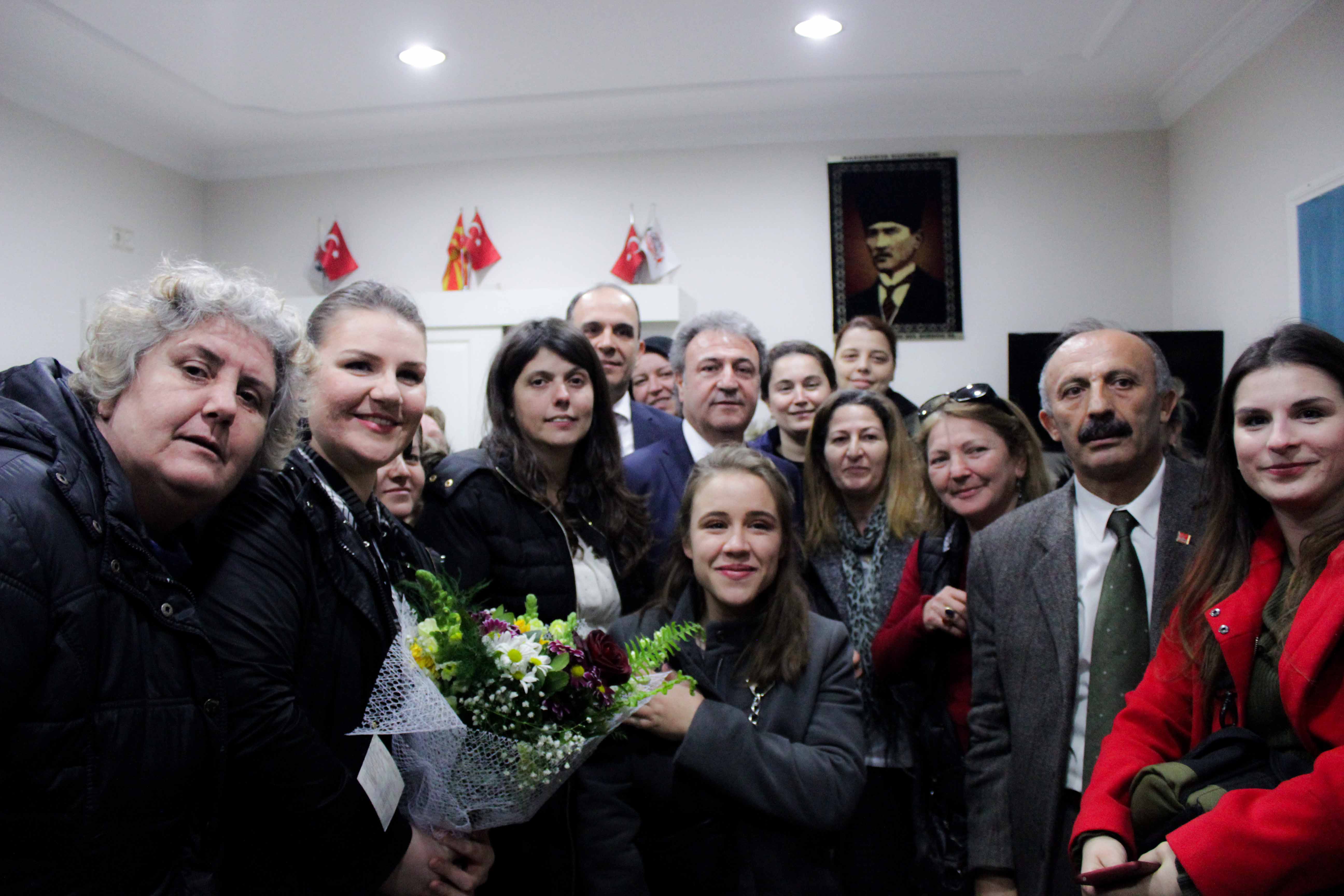 Çamdibi'nde festival gibi karşılama!