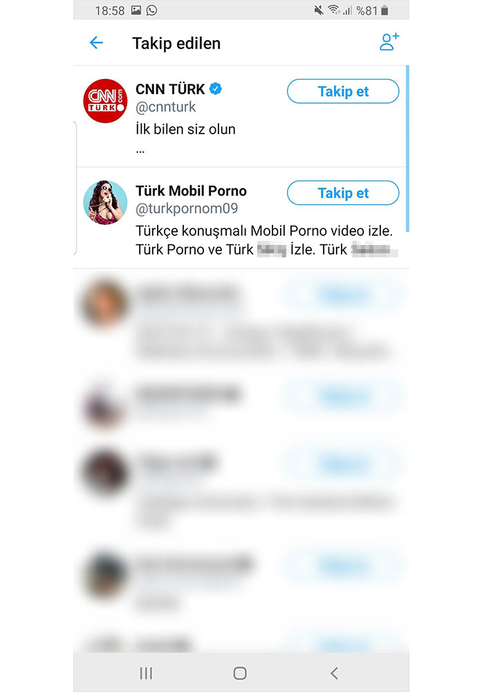 Bir ‘erotik’ hesap skandalı da CNN Türk’ten!