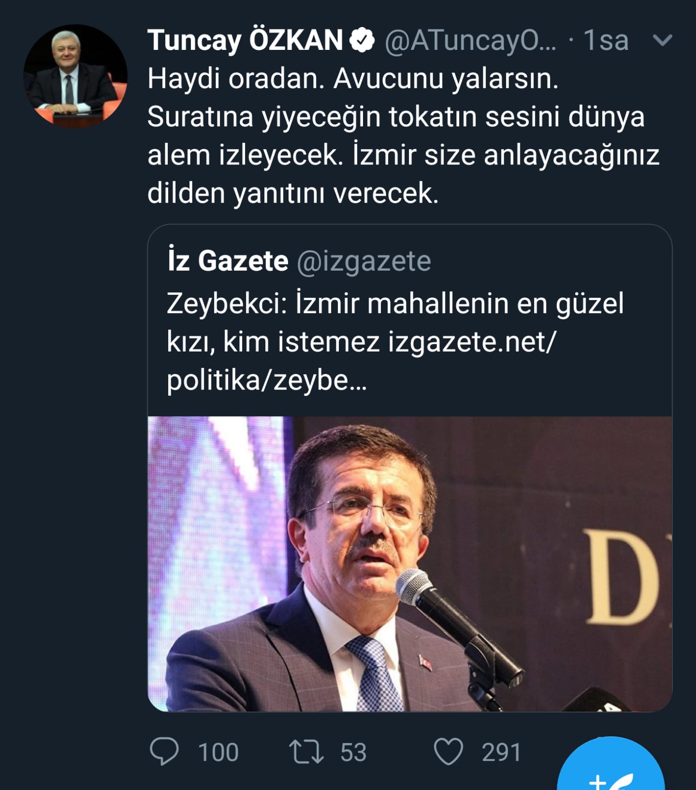 Zeybekçi'nin sözlerine CHP İzmir'den sert tepki!