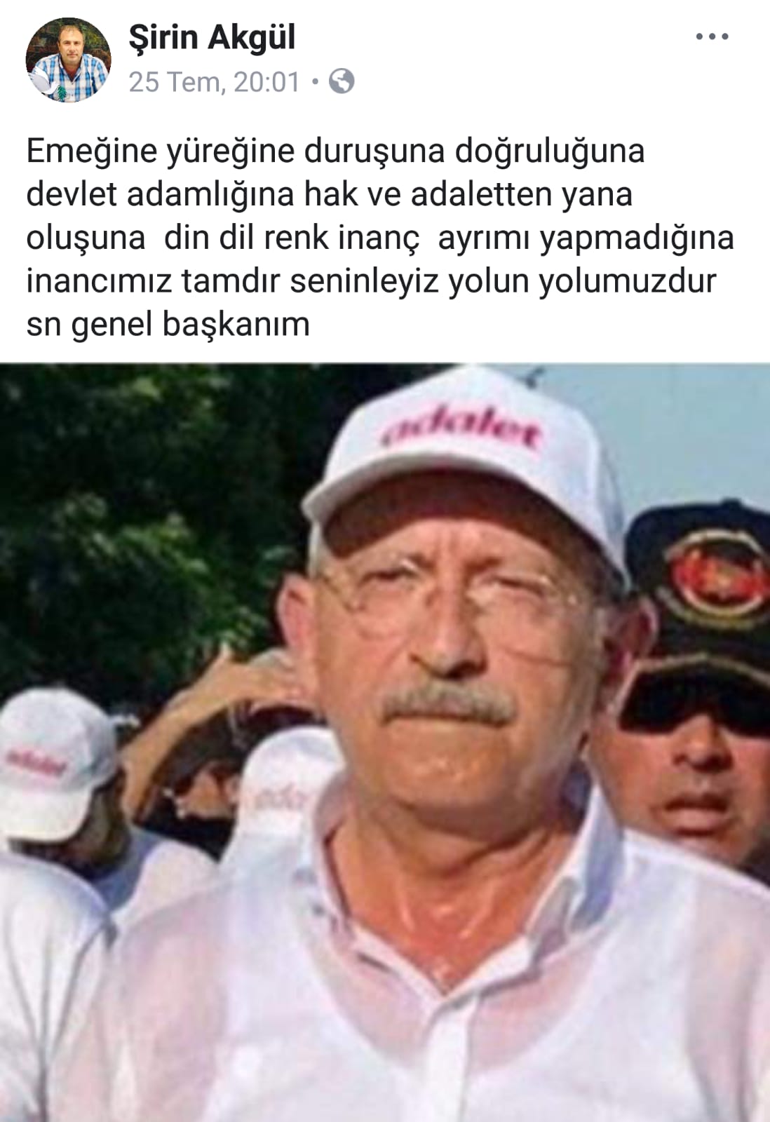 CHP’li Akgül: Yolun yolumuzdur genel başkanım