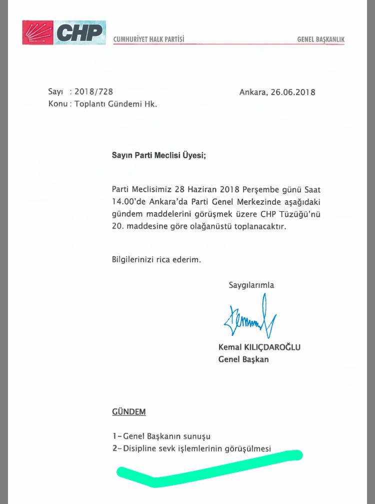 CHP’de iç savaş başladı