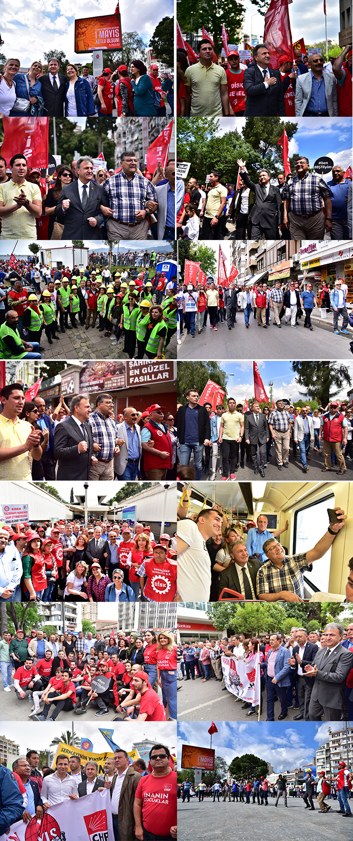 "İşçilerin kolundan çıkmadık, çıkmayacağız"