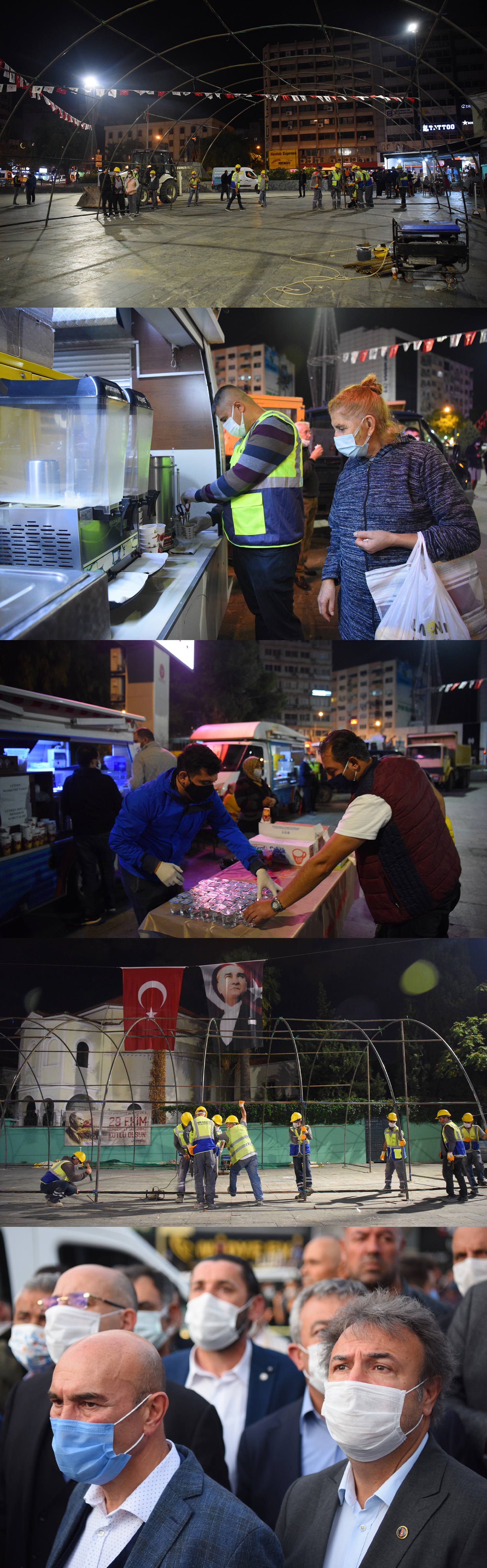 Geçmiş olsun İzmir! Bornova Belediyesi alanda