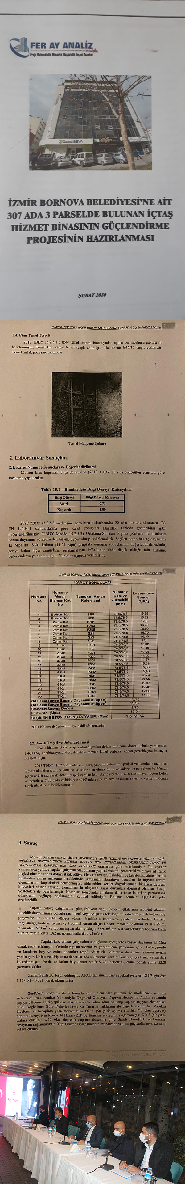 Başkan İduğ, var olan güçlendirme raporuna “yok” dedi
