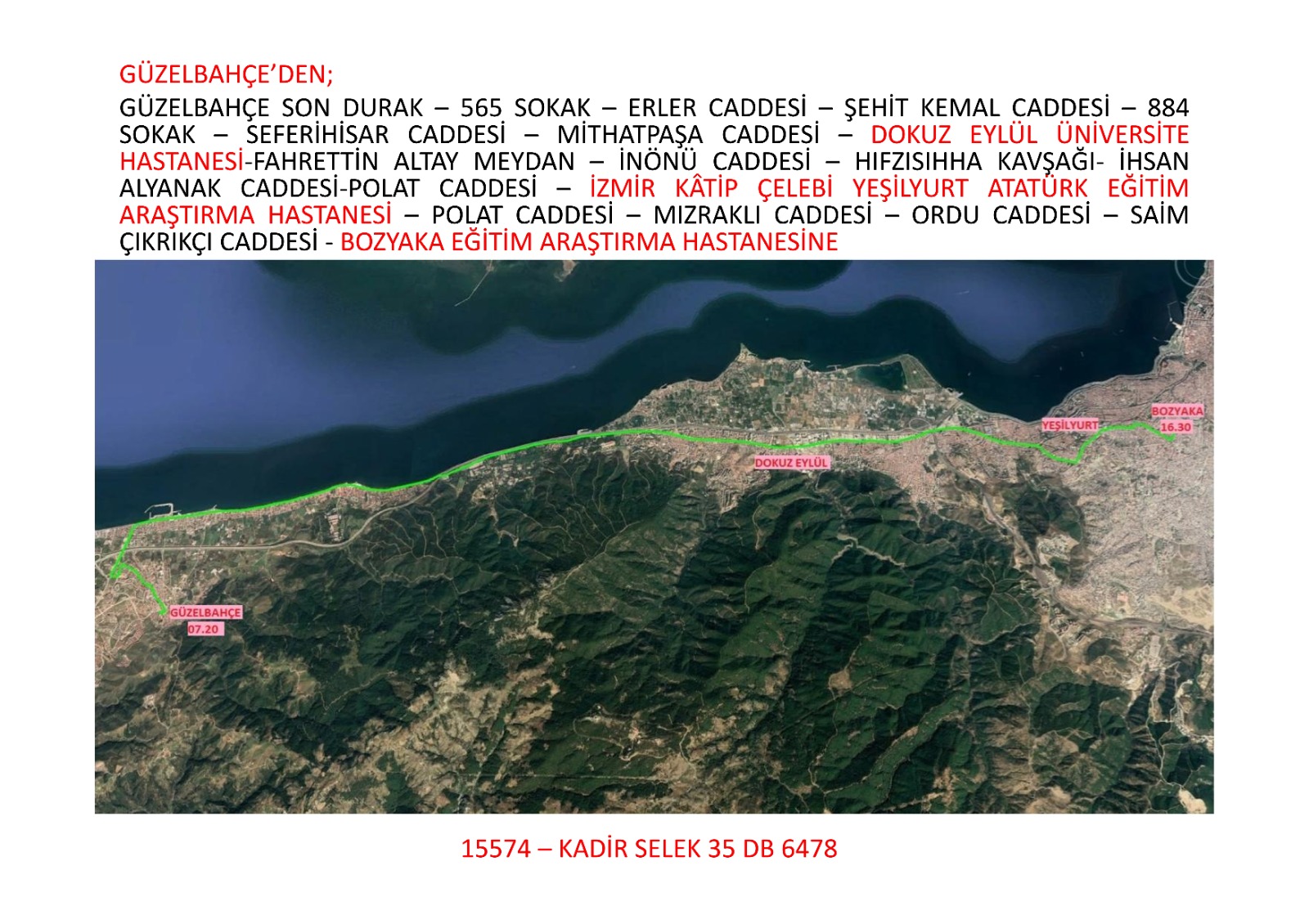 İzmir'de hafta sonu için toplu ulaşım planlandı
