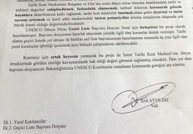 Zeybekci'den UNESCO müjdesi