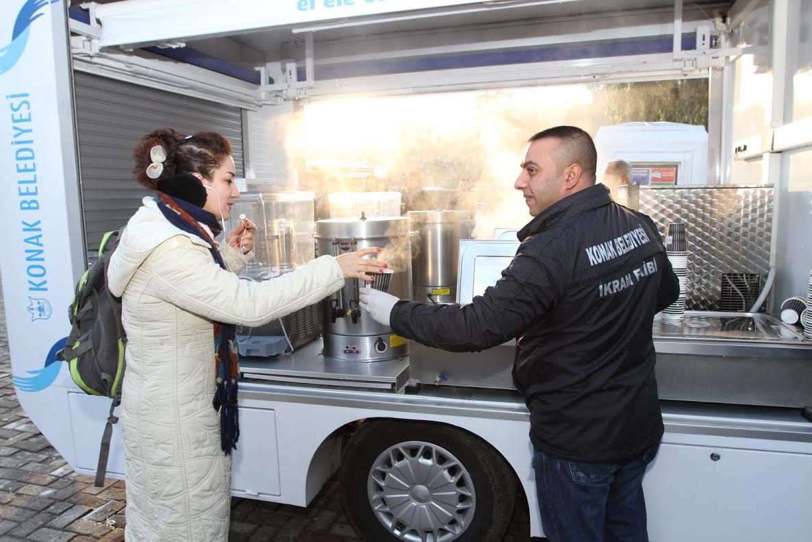 Soğuk havada sıcak çorba