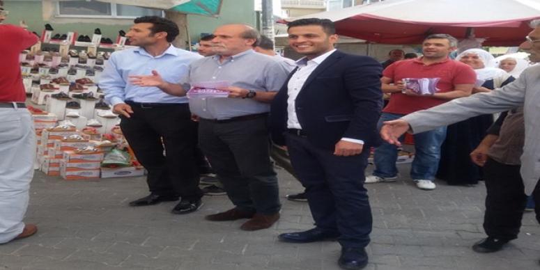 HDP ADAYI KÜRKÇÜ’DEN GAZİEMİR’DE ESNAF VE PAZAR YERİ ZİYARETİ