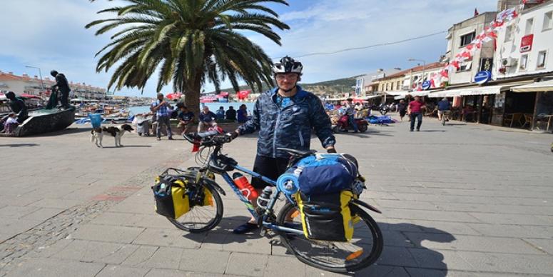 BİSİKLETLE 7580 KM