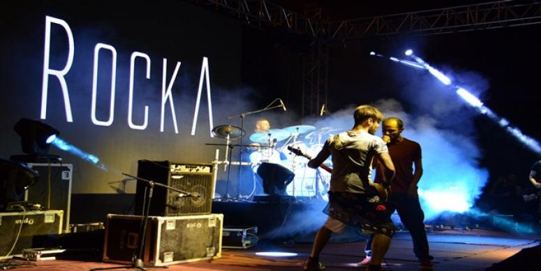 ÇİM ÜZERİNDE “ROCK” FIRTINASI ESTİ