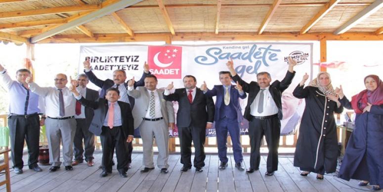 “SAADET PARTİSİ PROJE PARTİSİDİR”