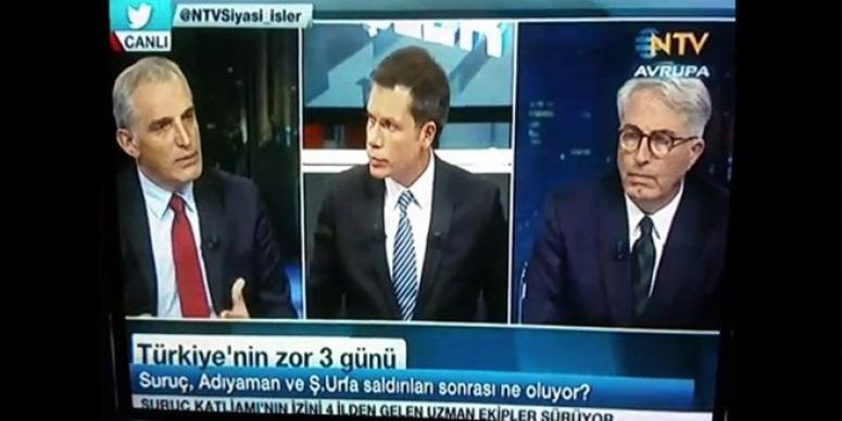 CANLI YAYINDA BİRBİRİNE GİRDİLER