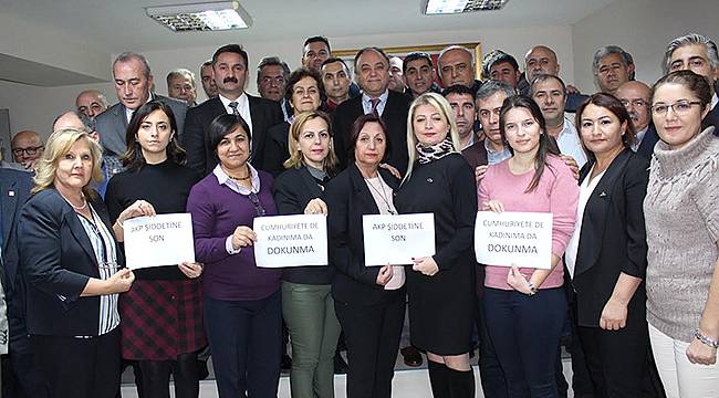 AKP'nin Kadın Şiddetine CHP İzmir'den Kınama