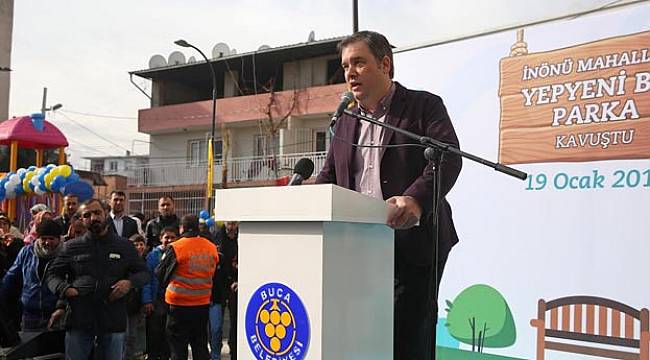 Başkan Piriştina İnönü Mahallesi Parkı’nı Açtı